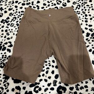 Old Navy extra high rise bike short. Go dry in medium.